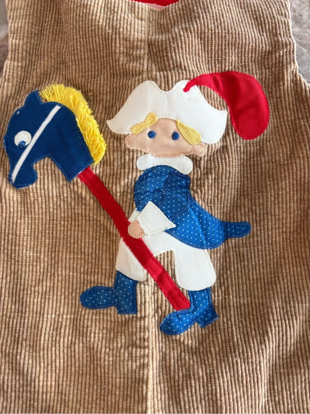 Vintage Chocolate Soup Kids Corduroy Romper Overalls Retro Preppy Size 4